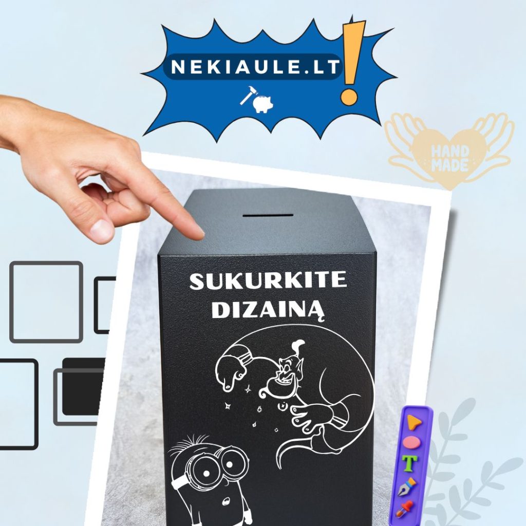 taupykles dizainas