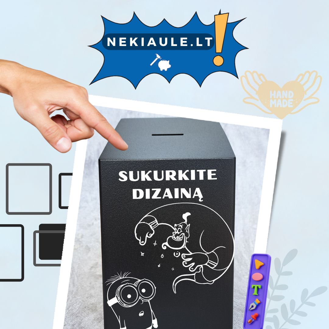 taupykles dizainas